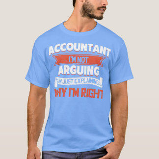 Räkenskapsföraren Ix27m som inte anger Ix27m bara T Shirt