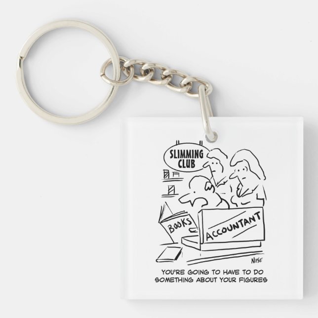 Räkenskapsföraren kontrollerar Bokar på en Slimmin (Framsidan)