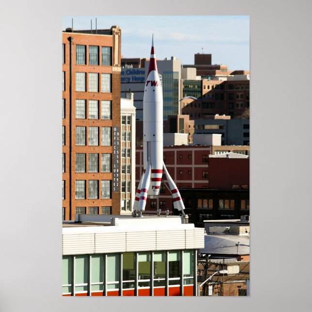Raket i Kansas City, Missouri Poster (Framsidan)