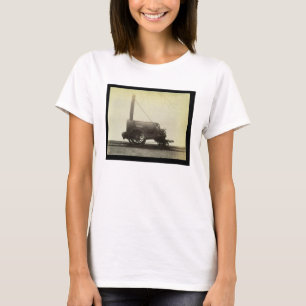 "Raket" som är designat vid George Stephenson T-shirt