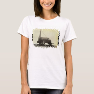 "Raket" som är designat vid George Stephenson T Shirt