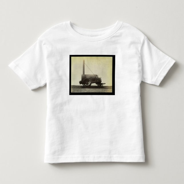 "Raket" som är designat vid George Stephenson Tee Shirt (Framsida)