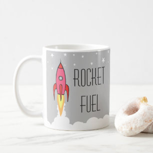 Raket tankar den roliga Motivational koffeinJava Kaffemugg
