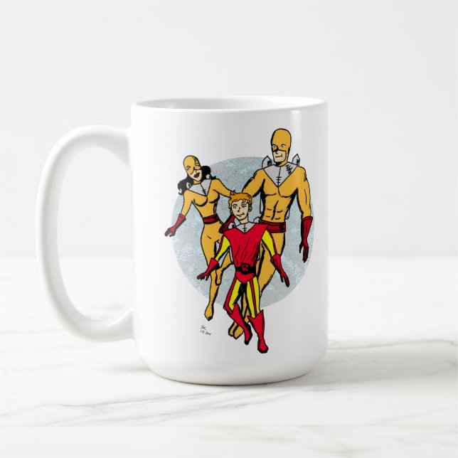 Raketar borta! kaffemugg (Vänster)