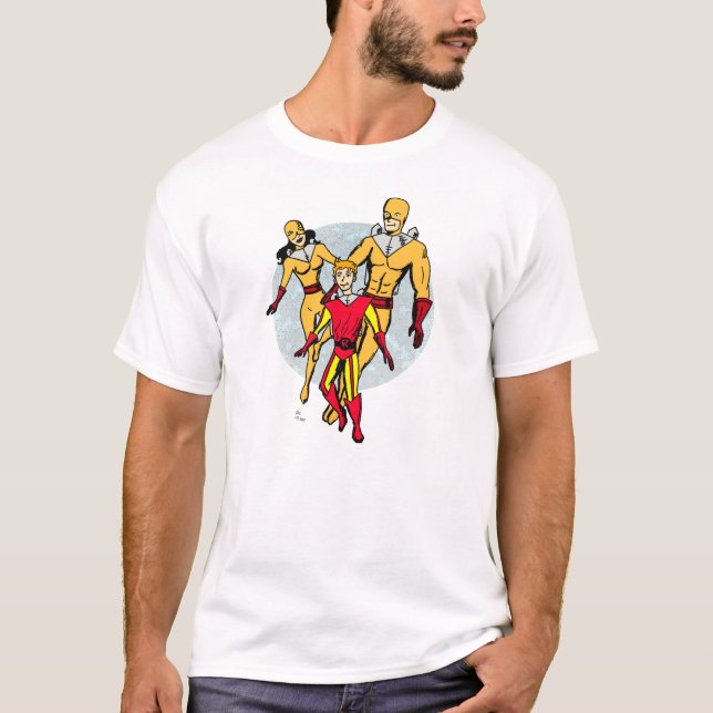 Raketar borta! t shirt (Framsida)