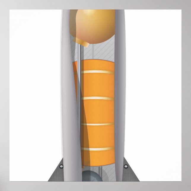 Raketdiagram Poster (Framsidan)