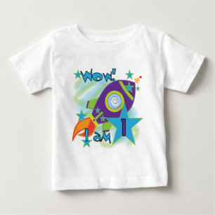 Raketens Frakt 1:a födelsedagskjortor och gåvor T Shirt