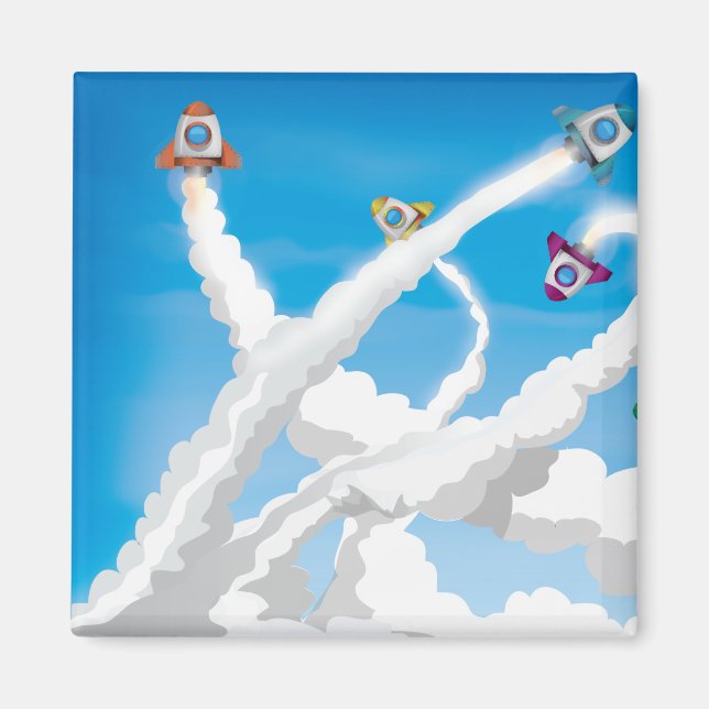 Raketer! Magnet (Framsidan)