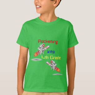 Raketering i fjärde Klass T Shirt