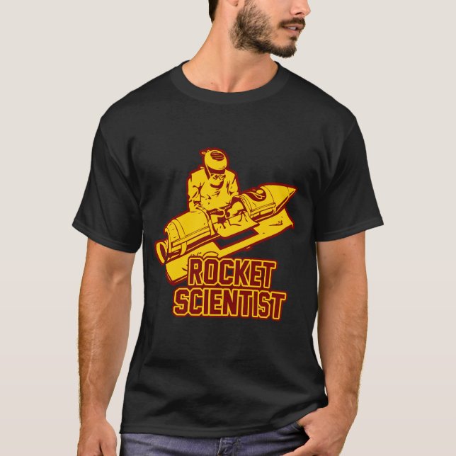 Raketforskare T-shirt (Framsida)