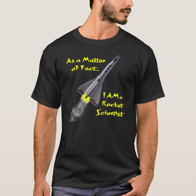 Raketforskare Tee (Framsida)