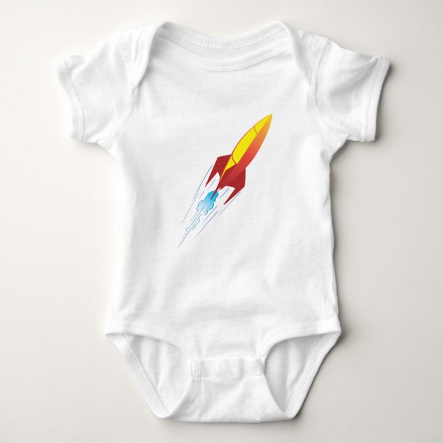 Raketfraktskjorta T-shirt (Framsida)