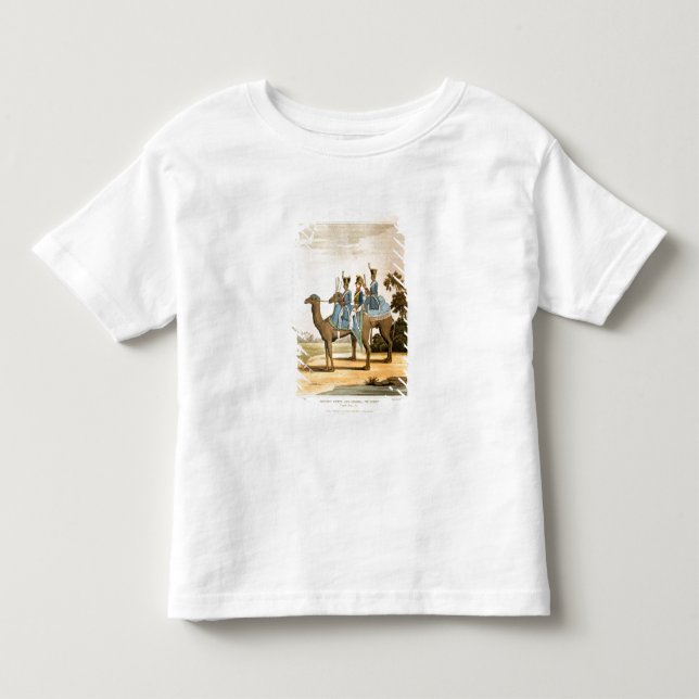 Raketkår och dromedarkår, Bengal armé 1817 T Shirt (Framsida)