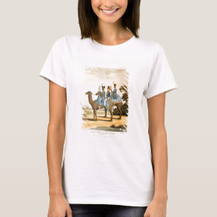 Raketkår och dromedarkår, Bengal armé 1817 Tee