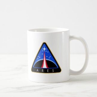 Raketlogotyp för NASA Ares Kaffemugg