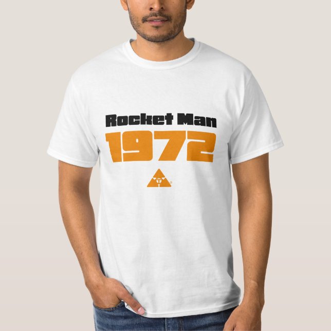 Raketman skjorta för 1972 T T-shirt (Framsida)