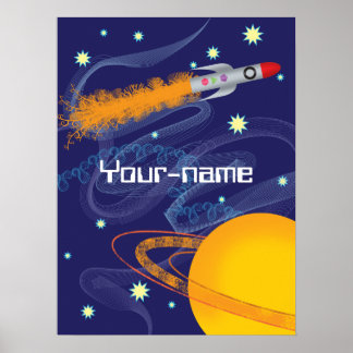 RaketPersonlig Poster