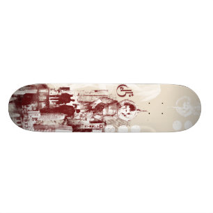 RAKETPOJKEDÄCK OLD SCHOOL SKATEBOARD BRÄDA 18 CM