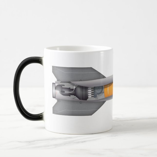 Raketschema Magisk Mugg (Vänster)