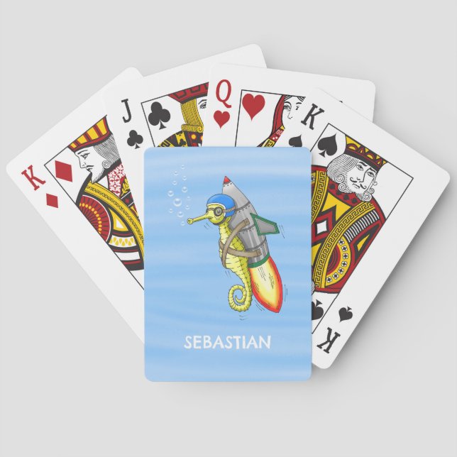 Raketthavsvinge Casinokort (Baksidan)
