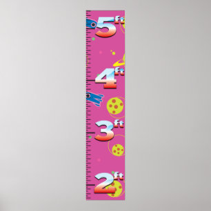 Rakettillväxtdiagram. Poster