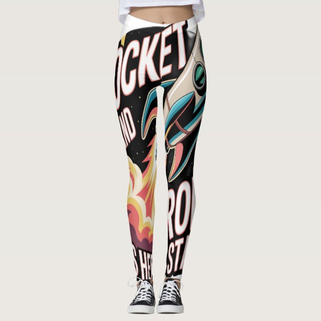 Rakettrulle  leggings (Framsida)