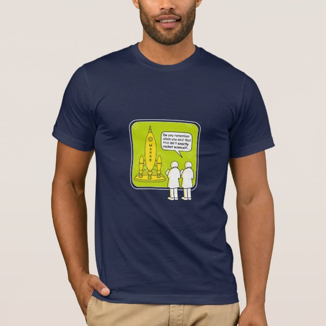 Raketvetenskap T-shirt (Framsida)