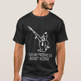 RAKETVETENSKAPSVIT TRÖJA