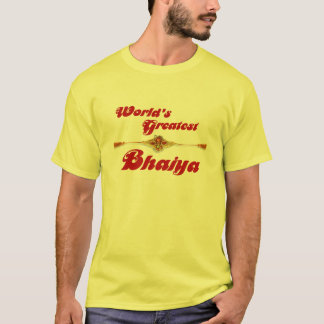 Rakhi - världsmästare Bhaiya Tee Shirt