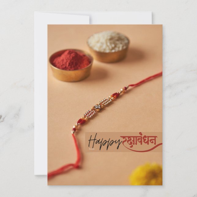 RakhshaBandhan-kort (Framsida)