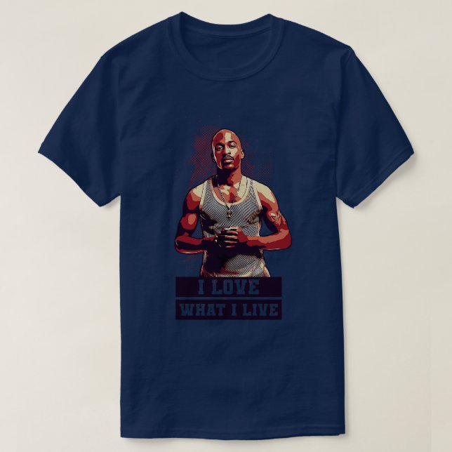 Rakim Quote T Shirt (Design framsida)