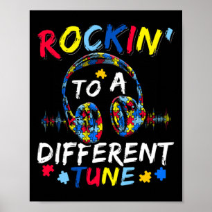 Rakin till en annan ljushylig autism poster