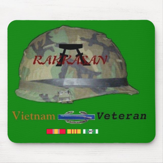 Rakkasan Vietnam Vetmousepad med CIB-design Musmatta (Framsidan)