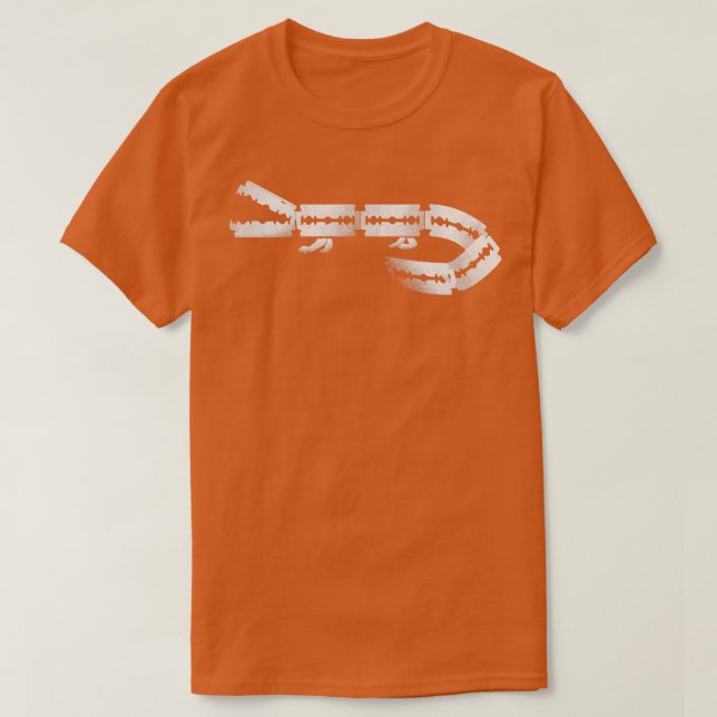 rakkrokodil t shirt (Design framsida)