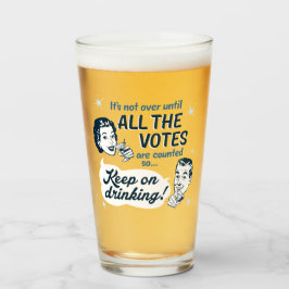 Räkna alla röster | Glas | Retro Funny