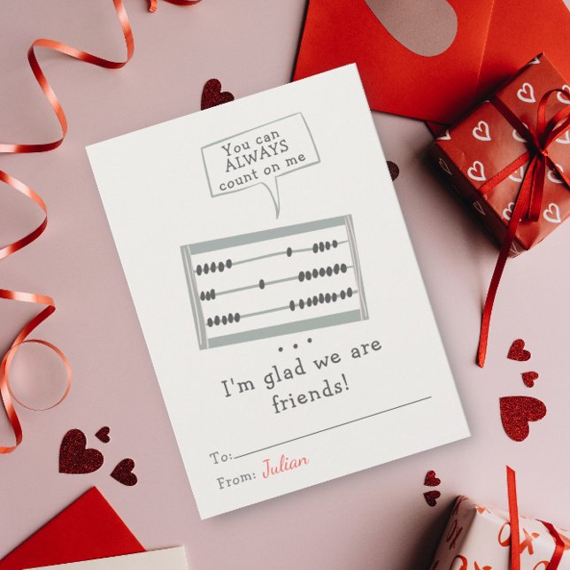 Räkna alltid med mig i klassrummet Valentines day (Skapare uppladdad)
