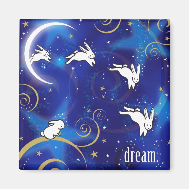 Räkna bunnier magnet (Framsidan)