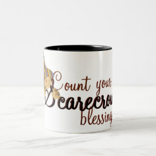 Räkna din Fågelskrämma Blessings Mugg