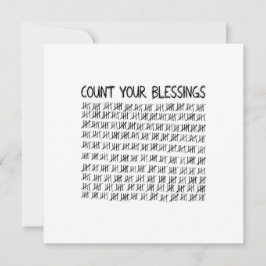 Räkna dina välsignelser