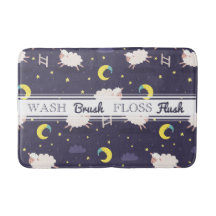 Räkna fårbadmattan