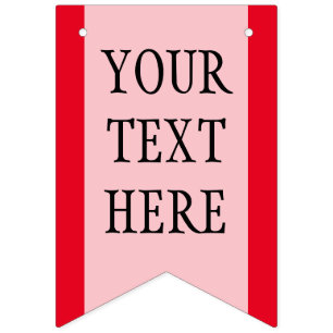 RÄKNA färger och text Vimplar