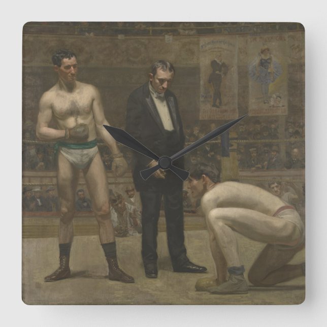 Räkna Fyrkantig Klocka (Framsida)