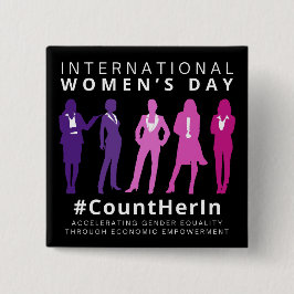 Räkna henne på kvinnodagen i Internationell Knapp