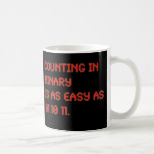Räkna i binärt kaffemugg