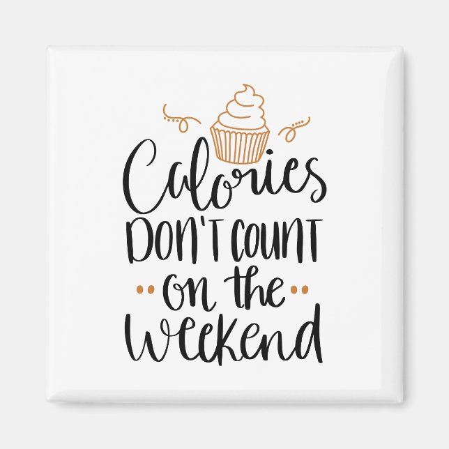 Räkna inte magnet i kalorier (Framsidan)