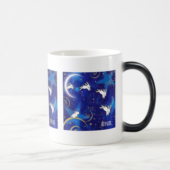 Räkna kaniner magisk mugg (Höger)