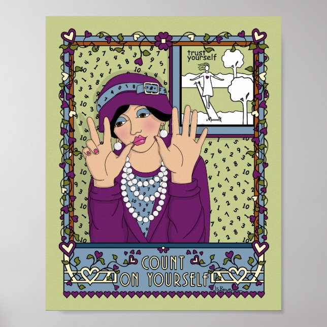 Räkna med din egen_A_8x10-Poster Poster (Framsidan)