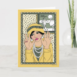 Räkna med ditt eget_C_Greeting-kort Kort