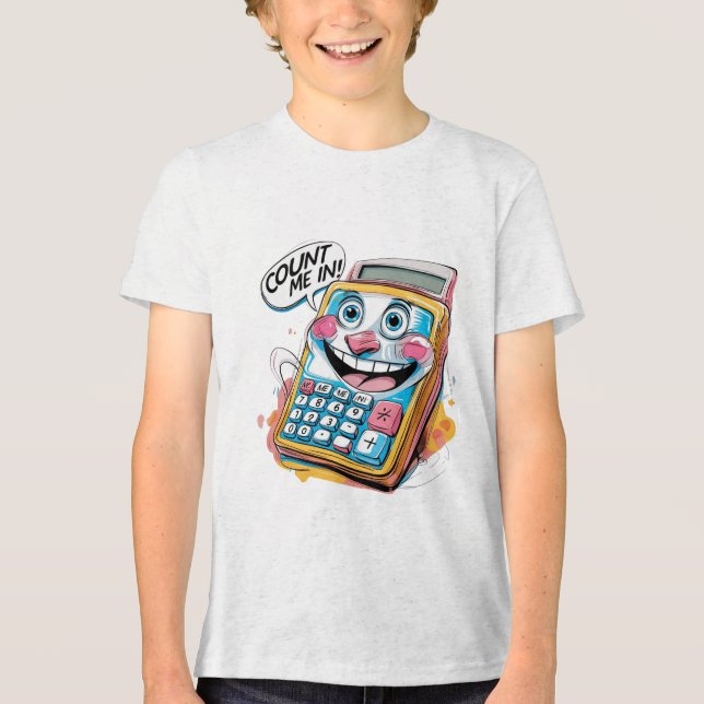 Räkna mig | Förtrolig minimalistisk T-Shirt (Framsida)