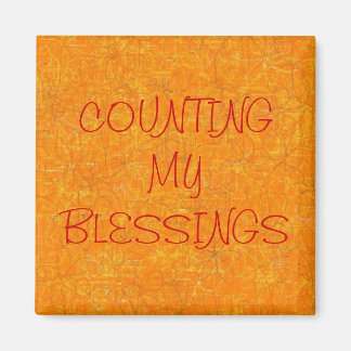 "RÄKNA MINA BLESSINGAR" MAGNET